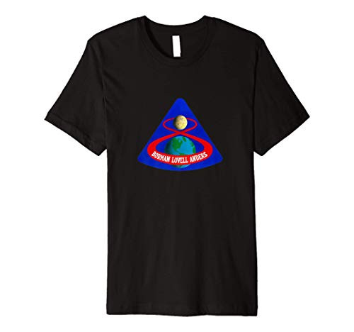 Apollo 8 Mission Patch Insignia Space Exploration T-shirt