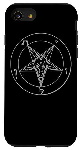 iPhone SE  2020    7   8 Seal Of Baphomet Occult Satanic Pentagram Goat of Mendes Case