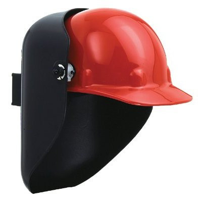 Fibre-Metal 280-42090BK Protective Cap Welding Helmet Shells, #10, 4 1/2" x 5 1/4", Black