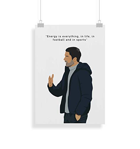 Mikel Arteta Quote Print Arsenal Soccer Poster