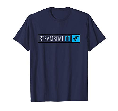 Steamboat Springs Colorado Snowboard Box Type T-Shirt