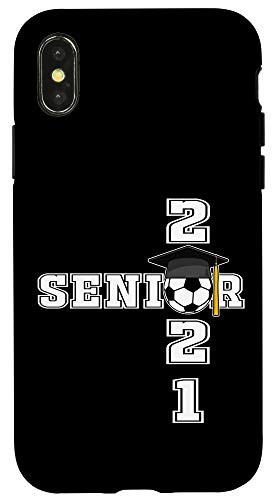 iPhone X XS Class of 2021 Soccer Senior Gifts Grad Senior 2021 Soccer Case