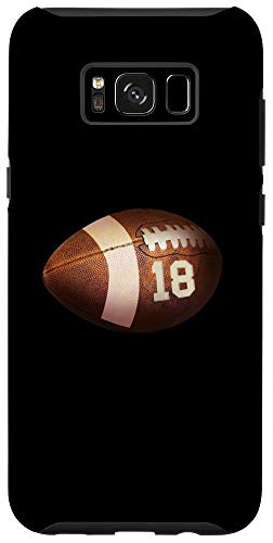 Galaxy S8 Plus 18 Football Number Player Design Case
