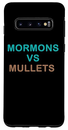 Galaxy S10 Mormons vs Mullets Funny Football Case