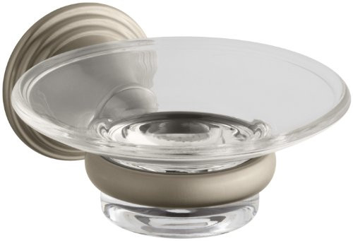 KOHLER K-10560-BV Devonshire Soap Dish, Vibrant Brushed Bronze
