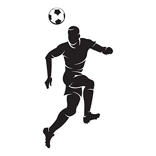Boys Soccer Header No Name. - 0295 - Soccer Theme Decal - Sports Decal - Head - Futbol Boys Soccer Header No Name. - 0295 - Soccer Theme Decal - Sports Decal - Head - Futbol
