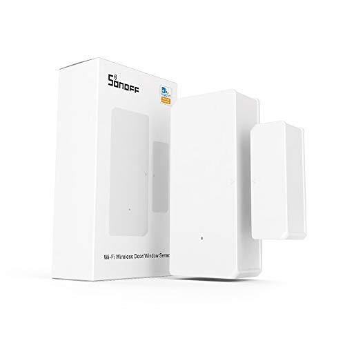 SONOFF DW2 Wi-Fi Wireless Door Window Sensor APP Alert for Home Automation Wireless Alarm Security System  Compatible with IFTTT  No Gateway Required.