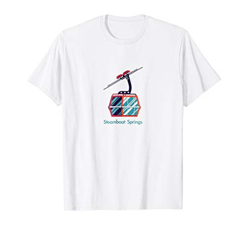 Colorado Ski Mountain Gondola - Steamboat Springs T-Shirt Colorado Ski Mountain Gondola - Steamboat Springs T-Shirt