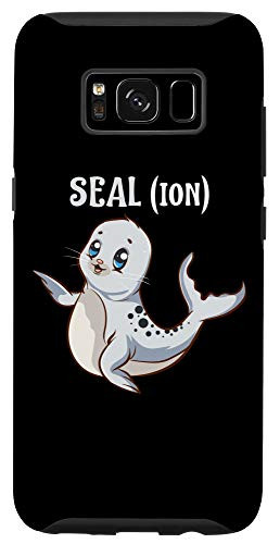 Galaxy S8 Seal ion  Sea Lion Pun Funny Baby Seal  and  Sealion Pun Case