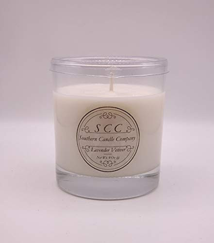 Lavender Vetiver Scented Candle 9oz