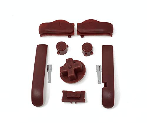RGRS FunnyPlaying Game Boy Advance High Quality Button Set Brown