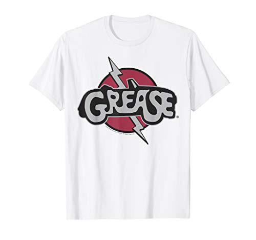 Grease Title Logo Patch T-Shirt