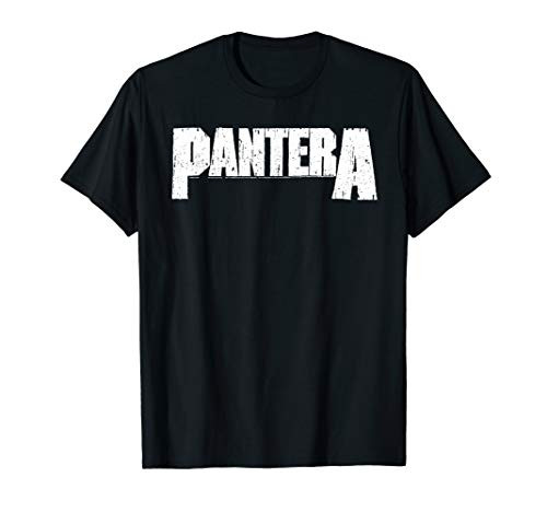 Pantera Official White Logo T-Shirt Pantera Official White Logo T-Shirt
