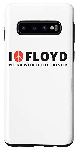 Galaxy S10 I Love Floyd - Red Rooster Coffee s Rooster Foot Peace Sign Case