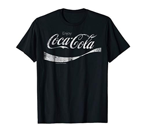 Coca-Cola Vintage White Enjoy Logo Graphic T-Shirt