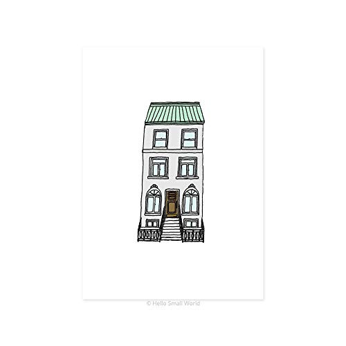 NYC Architecture Print No. 2  New York City Art Print