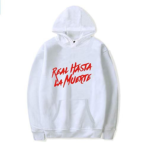 Anuel AA Album Real Hasta La Muerte Hoodies Men Women Kids Hip hop Hoodie Sweatshirt Spring Autumn Male Ladies White2 S Anuel AA Album Real Hasta La Muerte Hoodies Men Women Kids Hip hop Hoodie Sweatshirt Spring Autumn Male Ladies White2 S