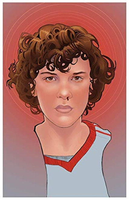 Eleven Stranger Things Illustration Poster  11 x 17 inch  Drawing Millie Bobby Brown Art Print