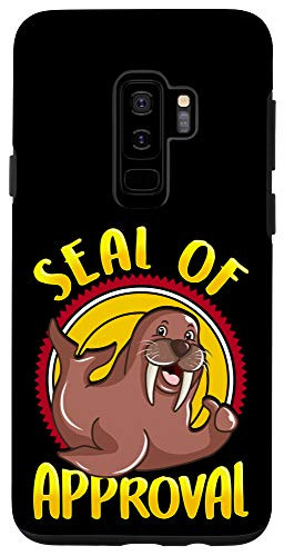 Galaxy S9 Plus Funny Seal Of Approval Cute Seal Pun Case