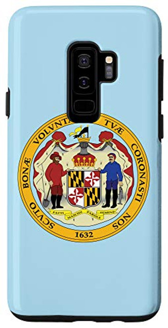 Galaxy S9 Plus State of Maryland Seal Flag - I Love my Home Country Case Galaxy S9 Plus State of Maryland Seal Flag - I Love my Home Country Case