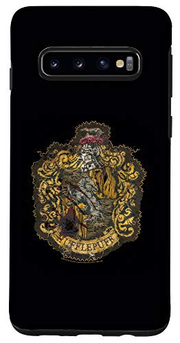 Galaxy S10 Harry Potter Hufflepuff Knitted Patch Damaged Case