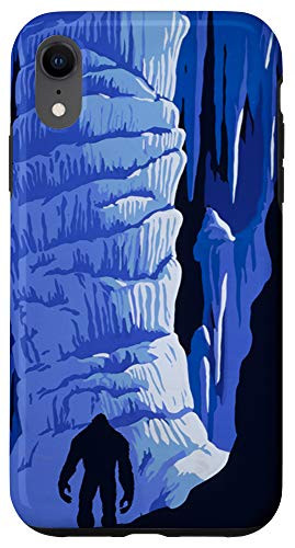 iPhone XR Sasquatch Squatch Big Foot Yeti In Cave Case