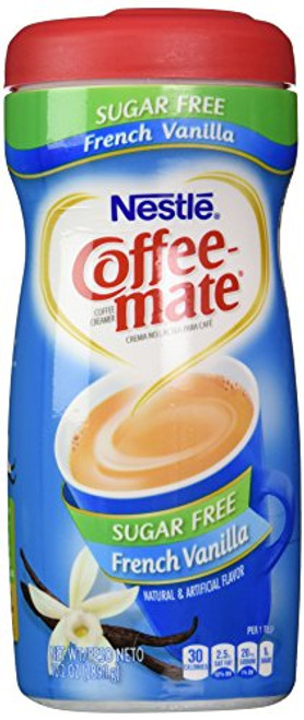 Nestle Coffee-Mate French Vanilla Sugar Free Non-Dairy Coffee Creamer 10.2 Oz. 3 Pack Nestle Coffee-Mate French Vanilla Sugar Free Non-Dairy Coffee Creamer 10.2 Oz. 3 Pack