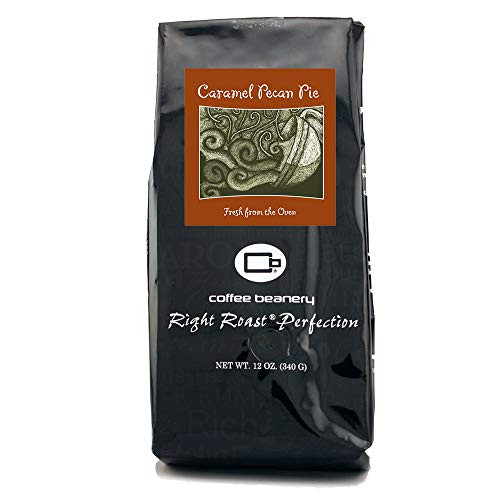Coffee Beanery Caramel Pecan Pie 12 oz.  Whole Bean
