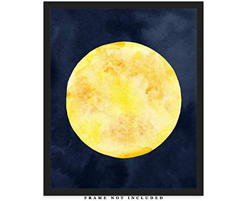 Sun Nursery Decor  11x14 Unframed Baby Room Art Prints - Gift Idea for Any Baby Girl or Boy Nursery Wall Decor