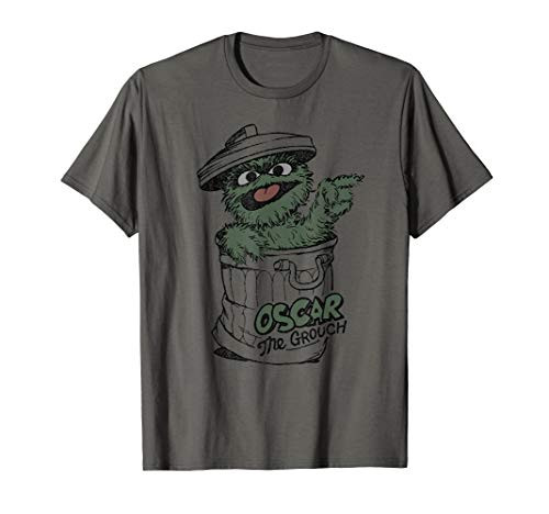 Sesame Street Oscar Early Grouch T-Shirt Sesame Street Oscar Early Grouch T-Shirt