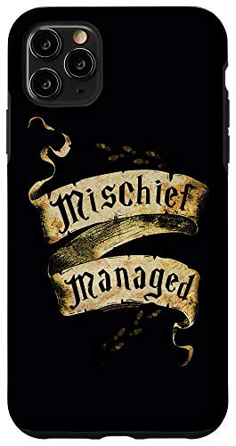 iPhone 11 Pro Max Harry Potter Mischief Managed Case