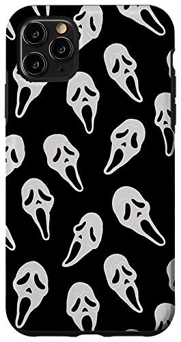 iPhone 11 Pro Max Halloween Spooky Ghost Face Scream Case Ghosts Pattern Case