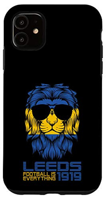 iPhone 11 Football Is Everything - Leeds Lion Pride Retro Case iPhone 11 Football Is Everything - Leeds Lion Pride Retro Case