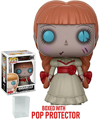 Funko Pop! Horror: Annabelle Vinyl Figure (Bundled with Pop BOX PROTECTOR CASE)