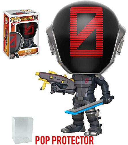 Funko Pop! Games: Borderlands - Zero Vinyl Figure (Bundled with Pop BOX PROTECTOR CASE)