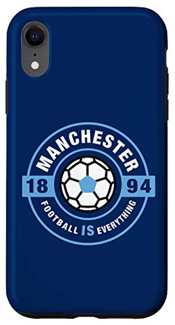 iPhone XR Football Is Everything - City of Manchester Fan Retro Case iPhone XR Football Is Everything - City of Manchester Fan Retro Case