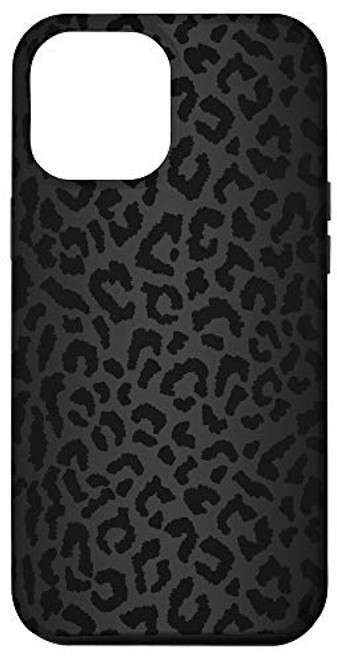 iPhone 12 Pro Max Leopard Case Black Leopard Cheetah Skin Print Pattern Case iPhone 12 Pro Max Leopard Case Black Leopard Cheetah Skin Print Pattern Case