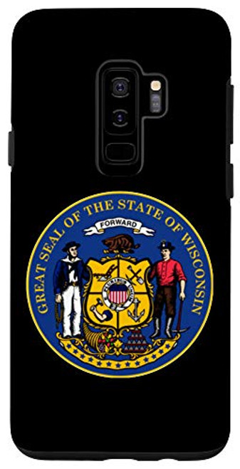 Galaxy S9 Plus State Of Wisconsin Seal Case Galaxy S9 Plus State Of Wisconsin Seal Case