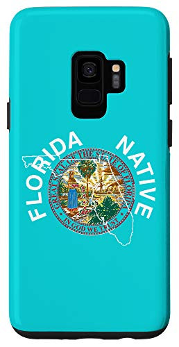 Galaxy S9 Florida-Native-State-Great-Seal-Stamp Case