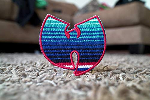 Mexican Zarape Blanket Wu Tang Embroidered Patch