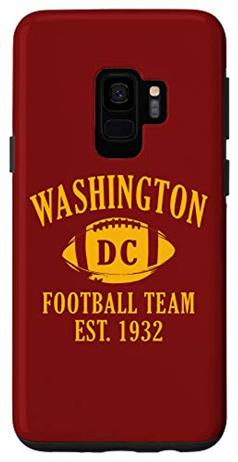 Galaxy S9 Vintage Washington Football DC Sports Team Novelty Gift Case Galaxy S9 Vintage Washington Football DC Sports Team Novelty Gift Case