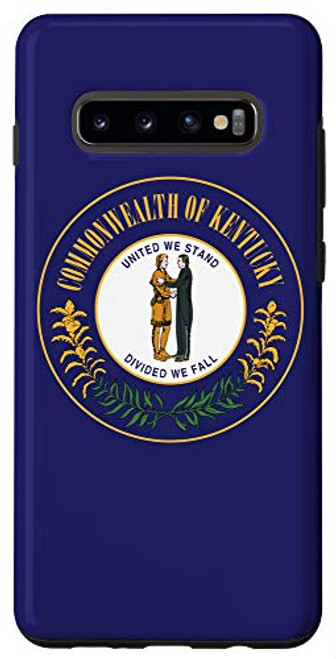 Galaxy S10 Plus State of Kentucky Seal Flag - I Love my Home Country Case