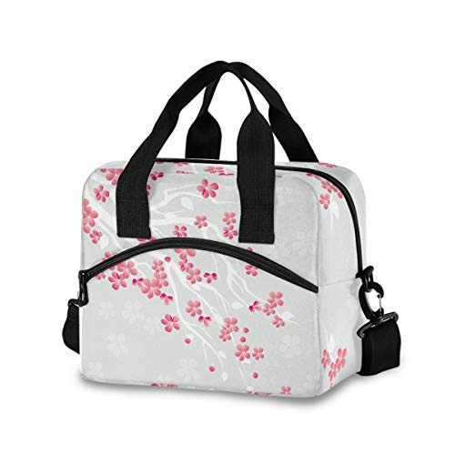 Spring Blossom Lunch Bags for Women Leakproof Lunch Bag lunch Box Lunch Cooler Bag 907e
