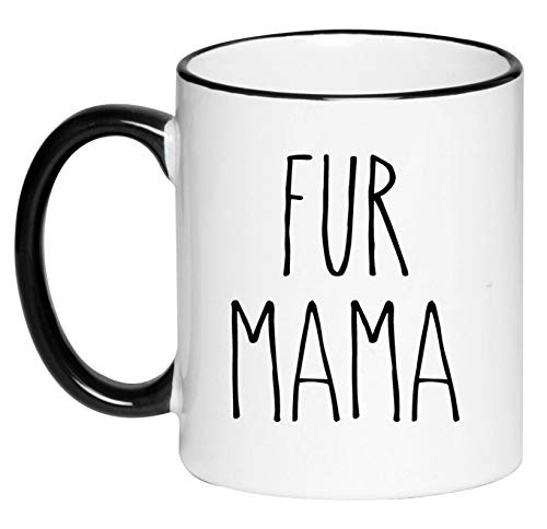 Fur Mama Farmhouse Mug Coffee Cup  Gift for Her  Farmhouse Decor  Gift for Women  Hot Chocolate  11 Ounce Ceramic Mug