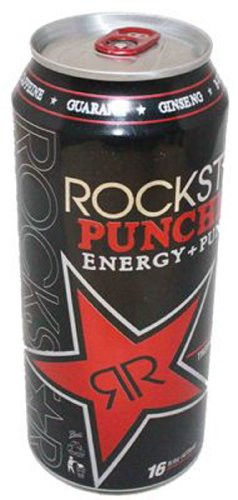 Rockstar Punched Energy Drink  16 Ounce  24 Cans
