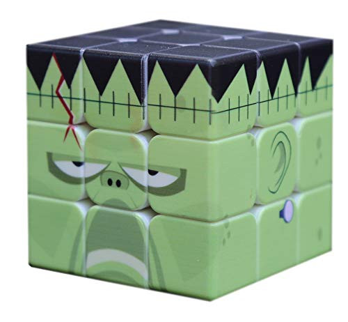 Speed Cube Rubix Cube Magic Cube 3x3x3 Hulk Theme Puzzles Cube Toy for Kids Adults