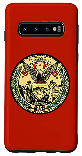 Galaxy S10 San Francisco Fire Department Seal Image California Case