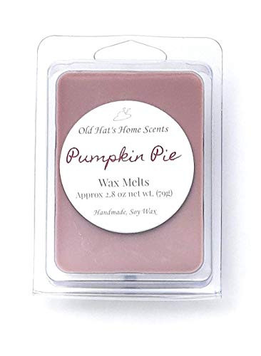 Pumpkin Pie Scented Soy Wax Melts   1 Pack  6 cubes