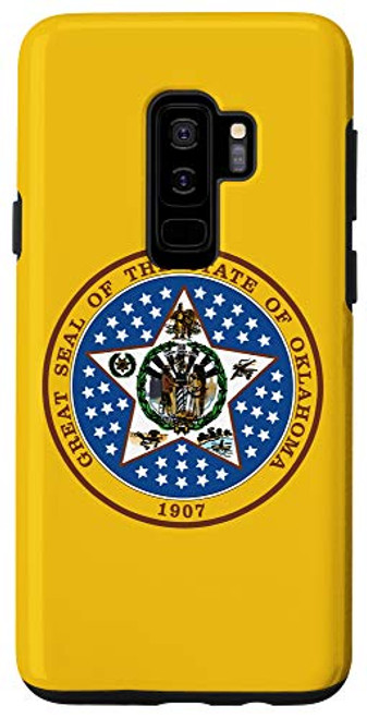 Galaxy S9 Plus State of Oklahoma Seal Flag - I Love my Home Country Case Galaxy S9 Plus State of Oklahoma Seal Flag - I Love my Home Country Case