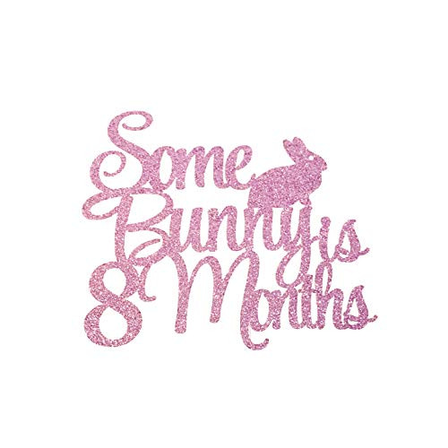 Atelier Elegance Some Bunny is 8 Months Cake Topper Bunny Cake Topper Easter 8 Months Cake Topper Atelier Elegance Some Bunny is 8 Months Cake Topper Bunny Cake Topper Easter 8 Months Cake Topper